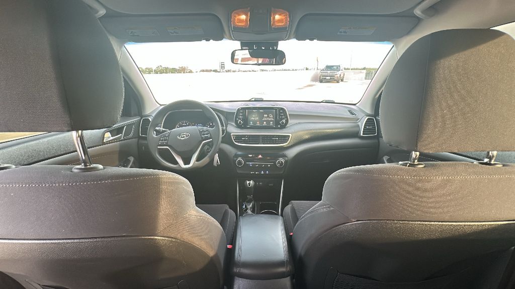 2020 Hyundai Tucson SE Red at DeMontrond Ford