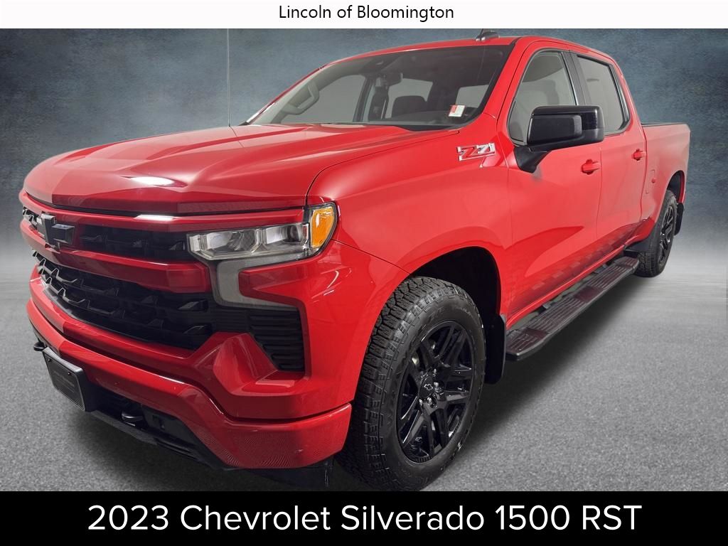 Red Hot 2023 Chevrolet Silverado 1500 Pickup Truck Four-Wheel Drive Automatic