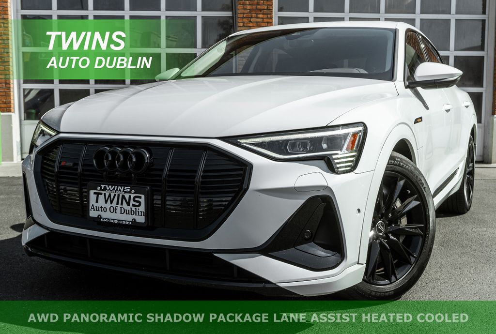 Glacier White 2021 Audi e-tron quattro Premium Plus Sportback SUV / Crossover All-Wheel Drive Automatic