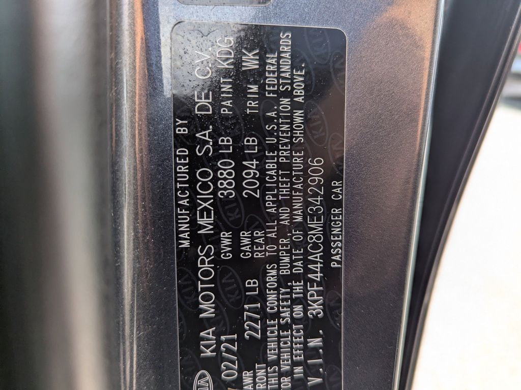 used 2021 Kia Forte car, priced at $17,493