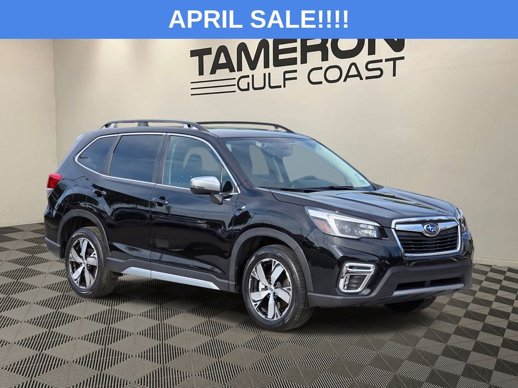 Crystal Black Silica 2021 Subaru Forester Touring Crossover AWD SUV / Crossover All-Wheel Drive Continuously Variable Transmission