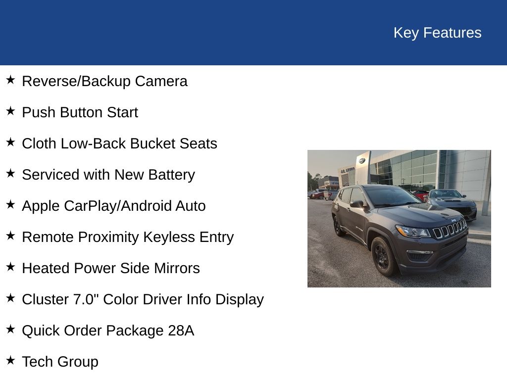 2020 Jeep Compass Sport