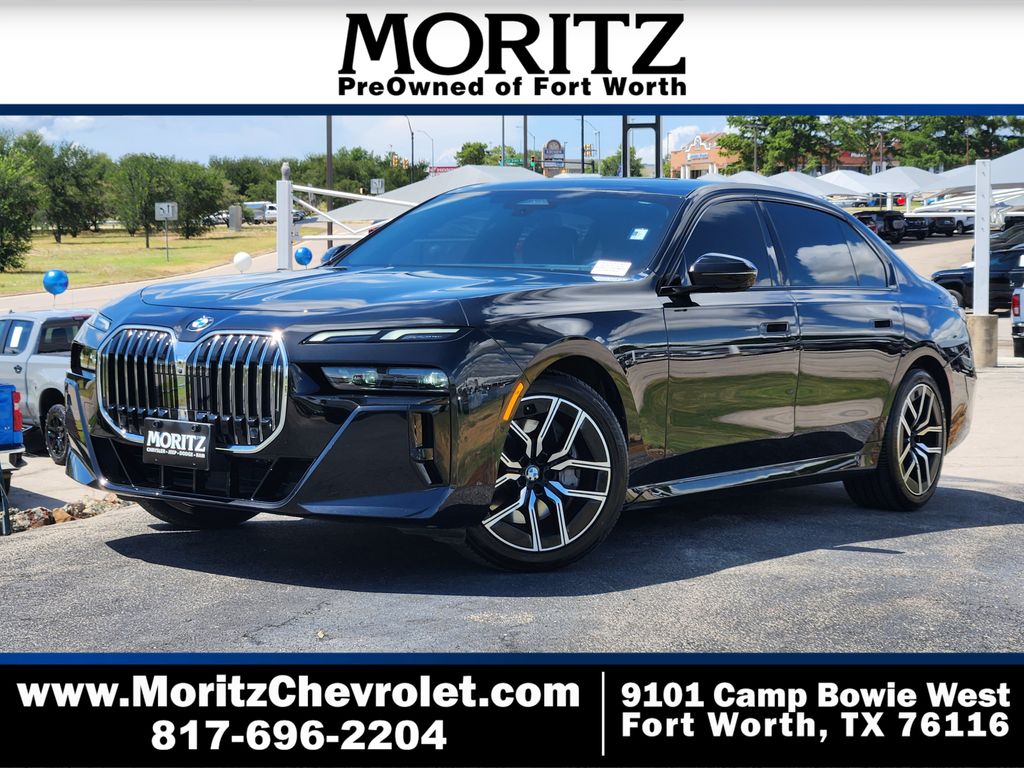Black Sapphire Metallic 2024 BMW 7 Series Sedan Rear-Wheel Drive 8-Speed Automatic