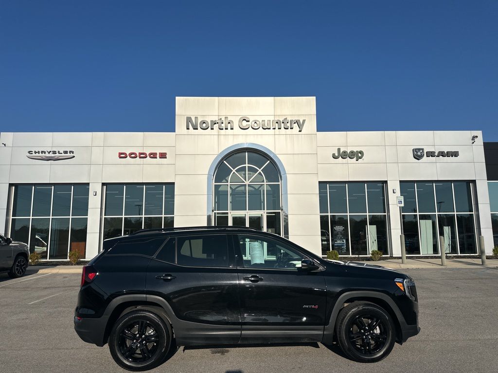 Black (Ebony Twilight Metallic) 2022 GMC Terrain AT4 AWD SUV / Crossover All-Wheel Drive 9-Speed Automatic
