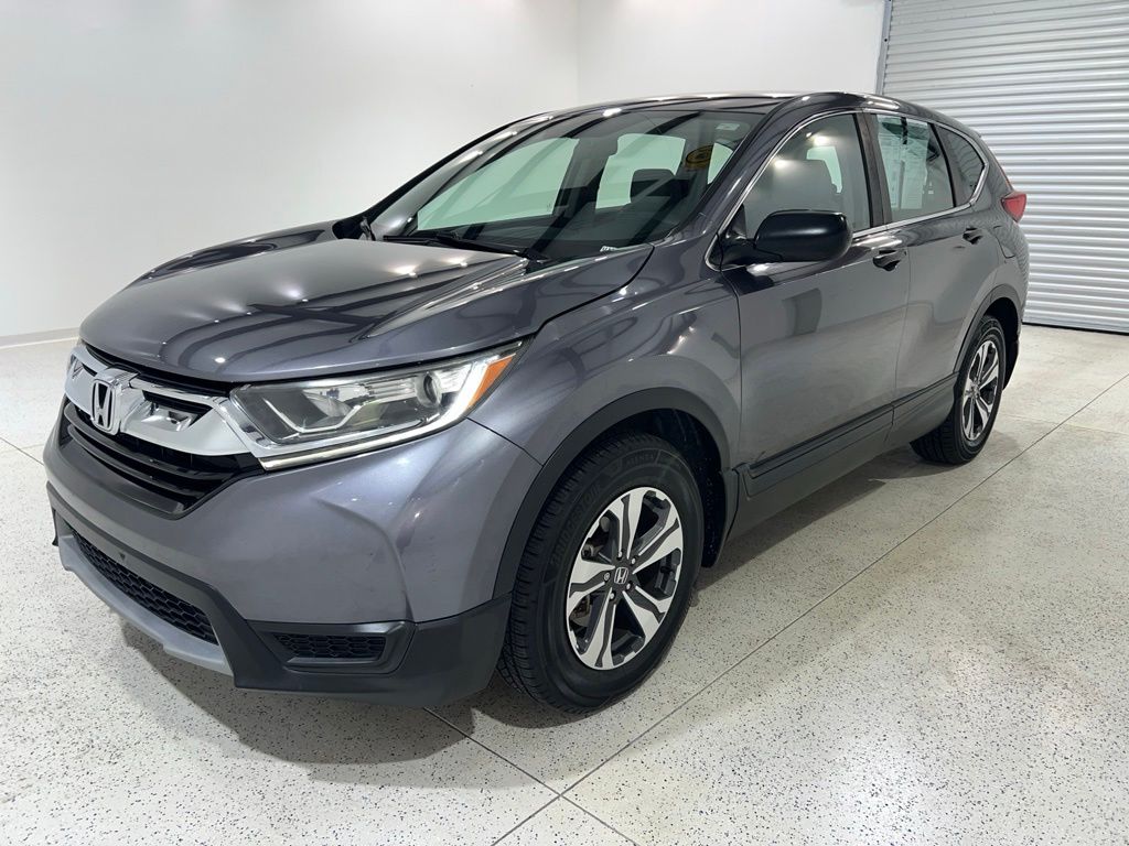 Gray (Modern Steel Metallic) 2017 Honda CR-V SUV / Crossover Front-Wheel Drive Continuously Variable Transmission