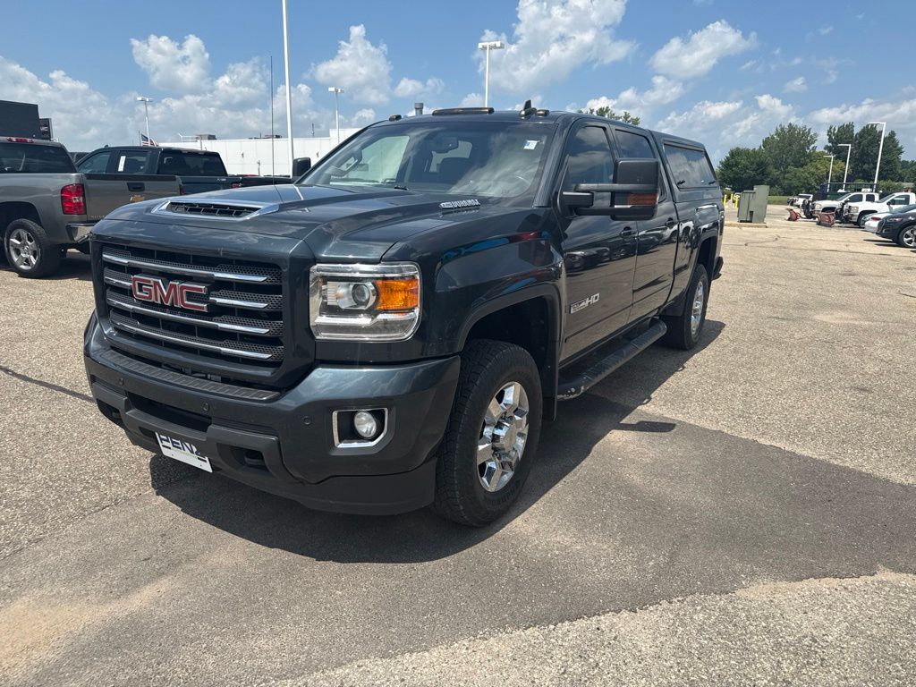 Dark Slate Metallic 2019 GMC Sierra 3500HD Pickup Truck Four-Wheel Drive 6-Speed Automatic