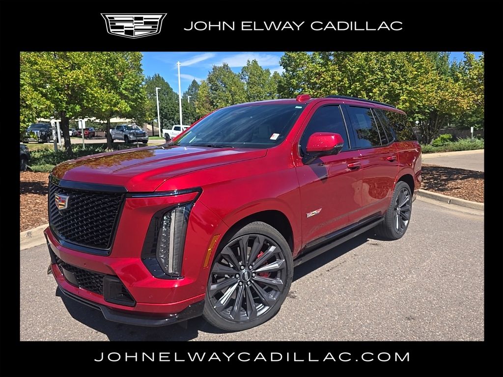 Radiant Red Tintcoat 2025 Cadillac Escalade-V SUV / Crossover All-Wheel Drive
