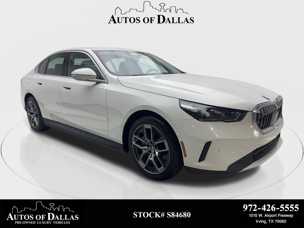 White 2024 BMW i5 eDrive40 FWD Sedan Rear-Wheel Drive Automatic