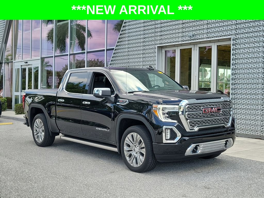 Onyx Black 2022 GMC Sierra 1500 Limited Denali Crew Cab 4WD Pickup Truck Four-Wheel Drive Automatic