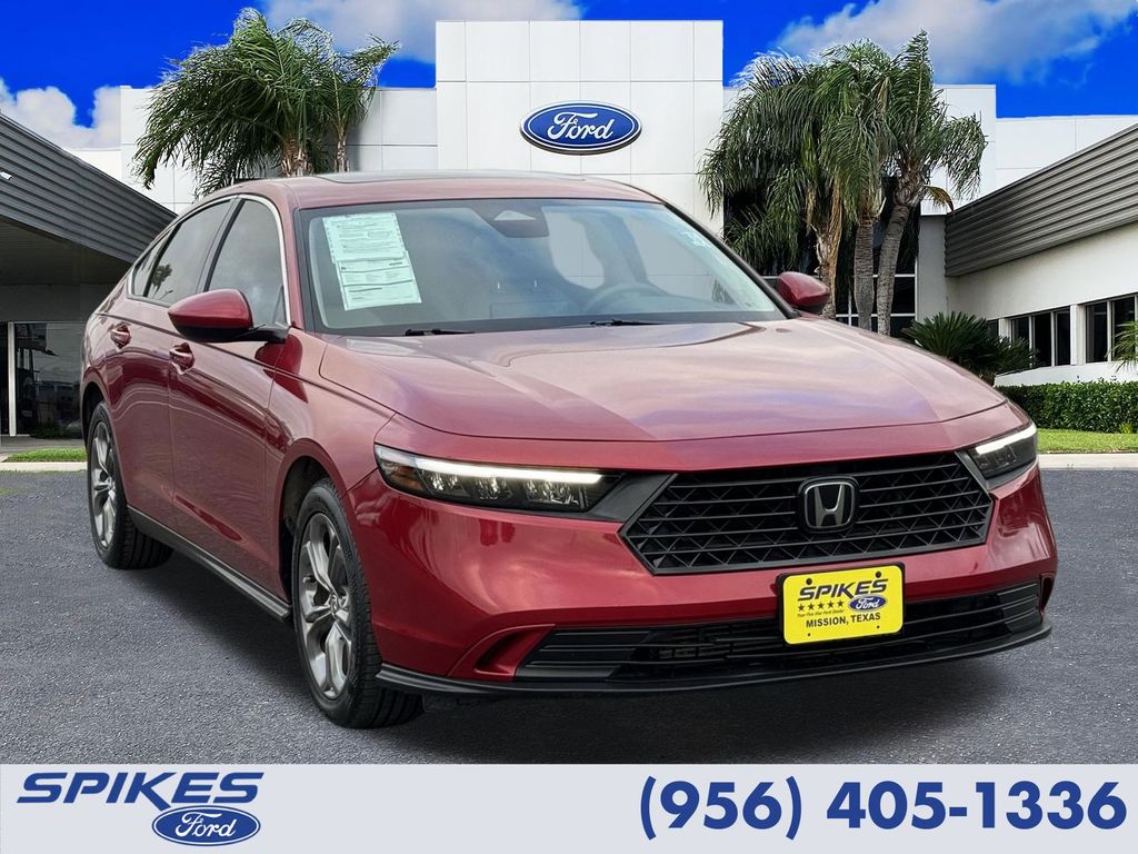 Radiant Red 2024 Honda Accord EX FWD Sedan Front-Wheel Drive Continuously Variable Transmission