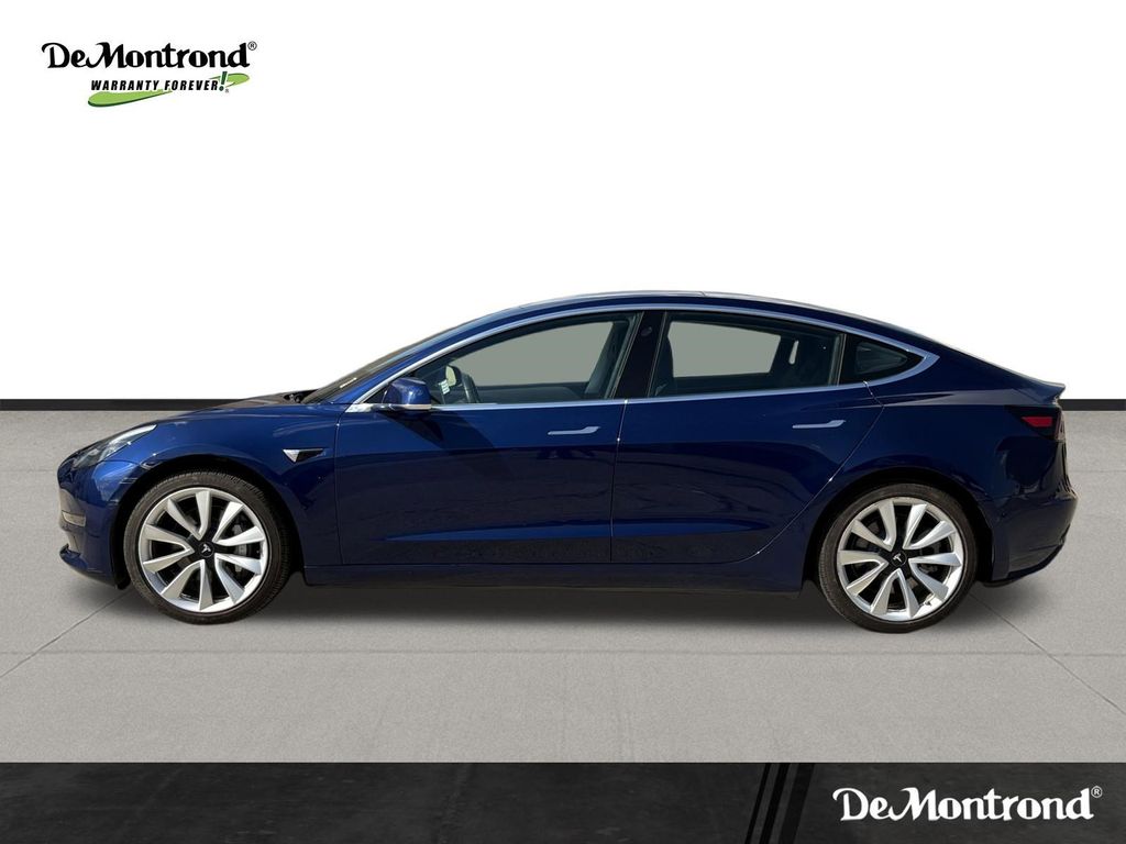 2018 Tesla Model 3 Long Range Blue at Shottenkirk Kia Fort Bend