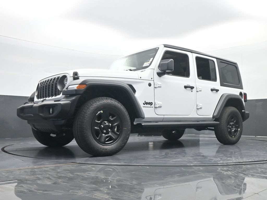 New 2026 Bright White Clearcoat Jeep Sport image 50