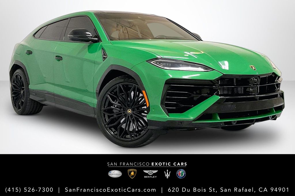 Green (Verde Metallic) 2025 Lamborghini Urus SUV / Crossover All-Wheel Drive 8-Speed Automatic