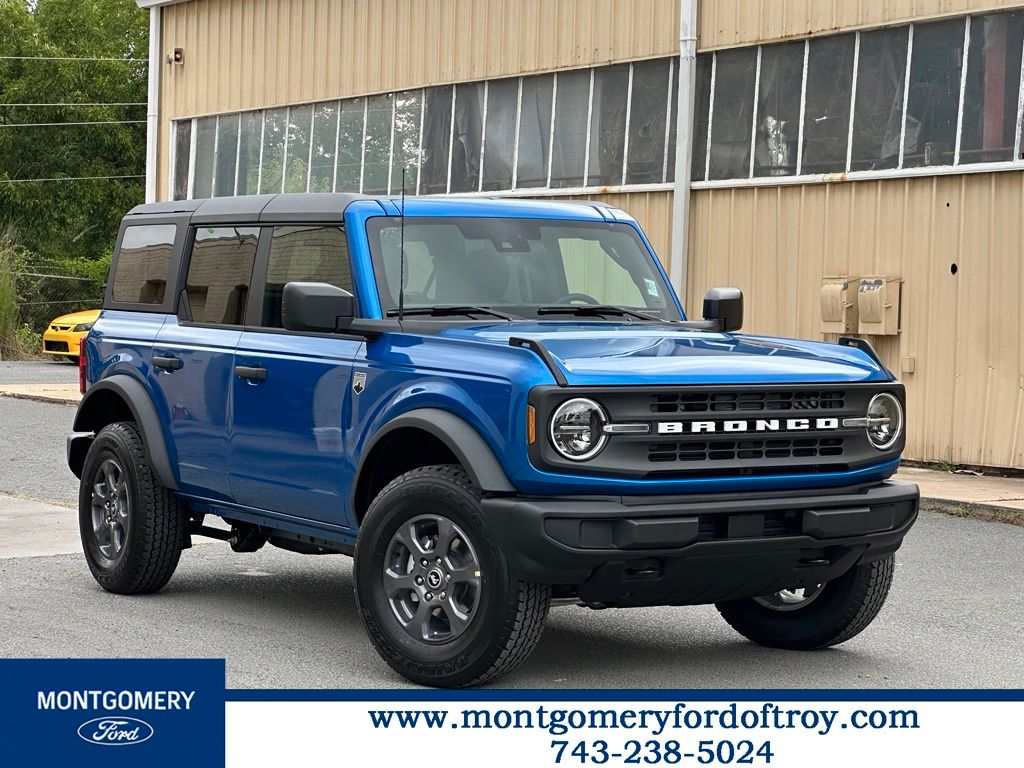 Velocity Blue Metallic 2026 Ford Bronco SUV / Crossover Four-Wheel Drive Automatic