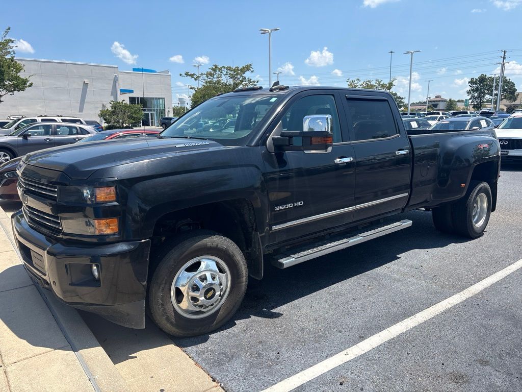Black 2016 Chevrolet Silverado 3500HD Pickup Truck Four-Wheel Drive 6-Speed Automatic