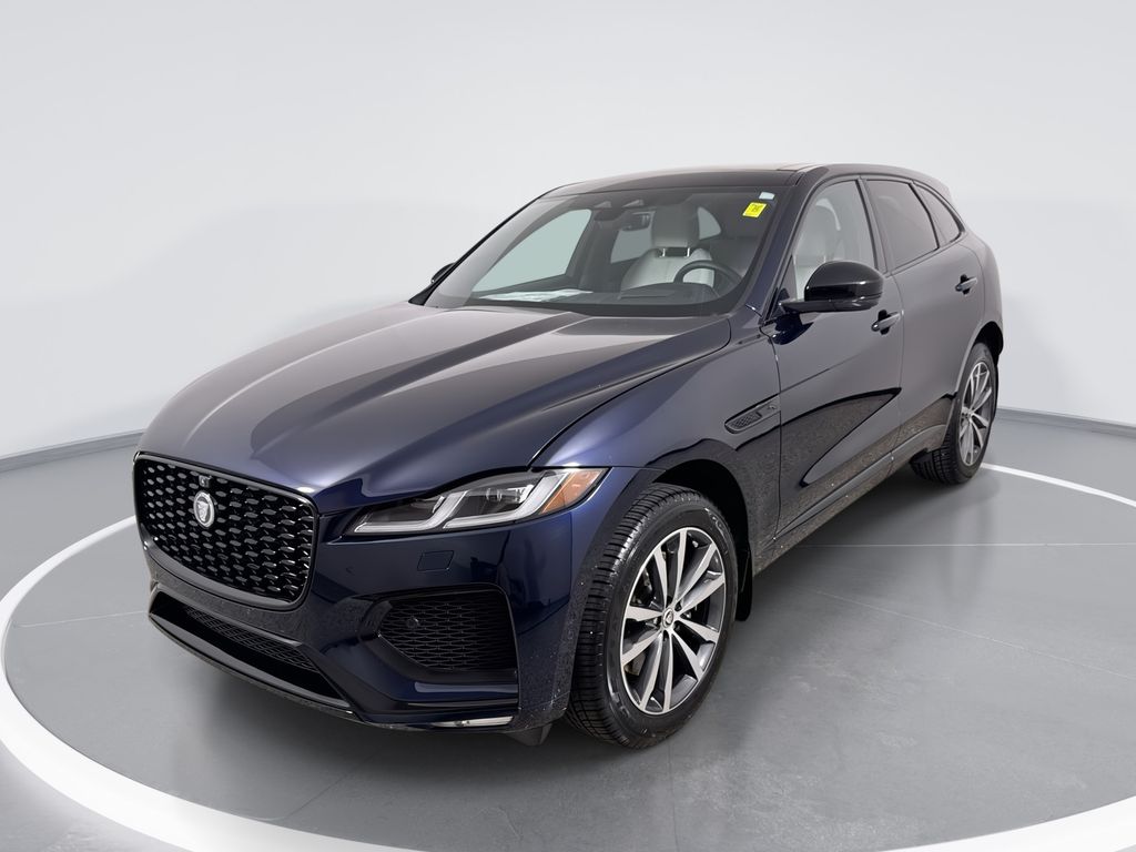 Blue 2026 Jaguar F-PACE SUV / Crossover All-Wheel Drive 8-Speed Automatic