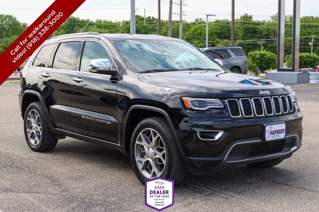 Diamond Black Crystal Pearlcoat 2022 Jeep Grand Cherokee Limited RWD SUV / Crossover 4X2 8-Speed Automatic
