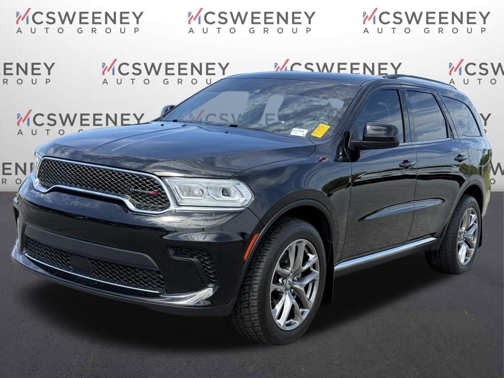 DB Black Crystal Clearcoat 2023 Dodge Durango SXT AWD SUV / Crossover All-Wheel Drive 8-Speed Automatic