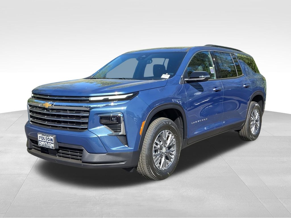 Lakeshore Blue Metallic 2026 Chevrolet Traverse SUV / Crossover Four-Wheel Drive 8-Speed Automatic