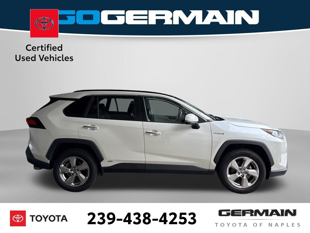 Certified Used 2021 White Toyota Limited image 9