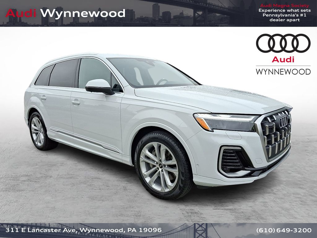 Glacier White 2026 Audi Q7 SUV / Crossover All-Wheel Drive 8-Speed Automatic