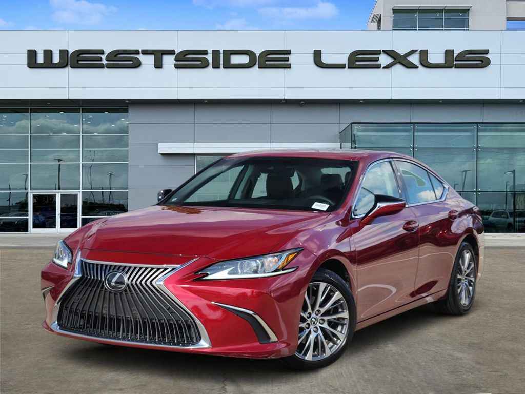2019 Lexus ES 350 Red at Central Houston Nissan