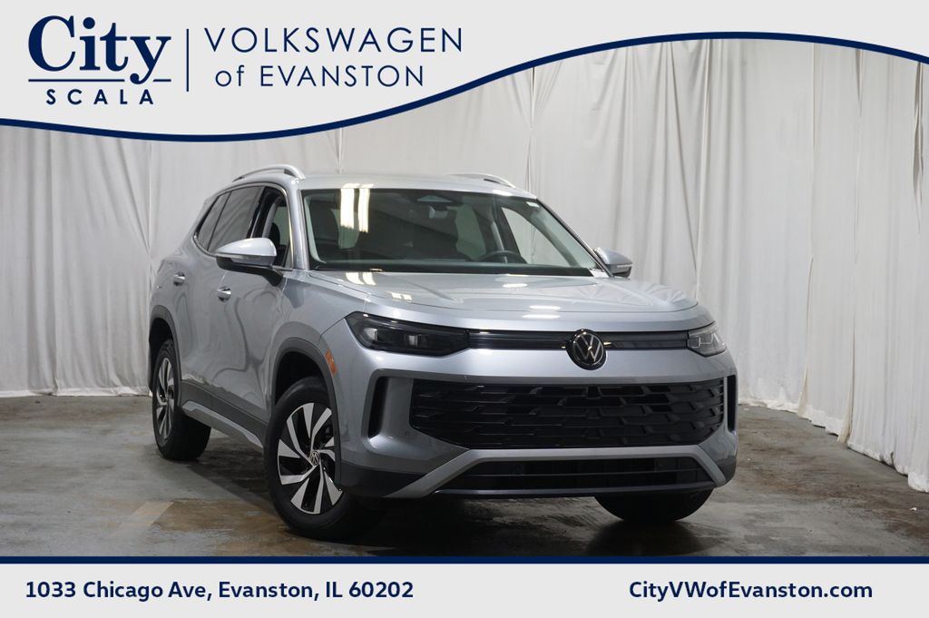Pyrite Silver Metallic 2025 Volkswagen Tiguan SUV / Crossover All-Wheel Drive 8-Speed Automatic