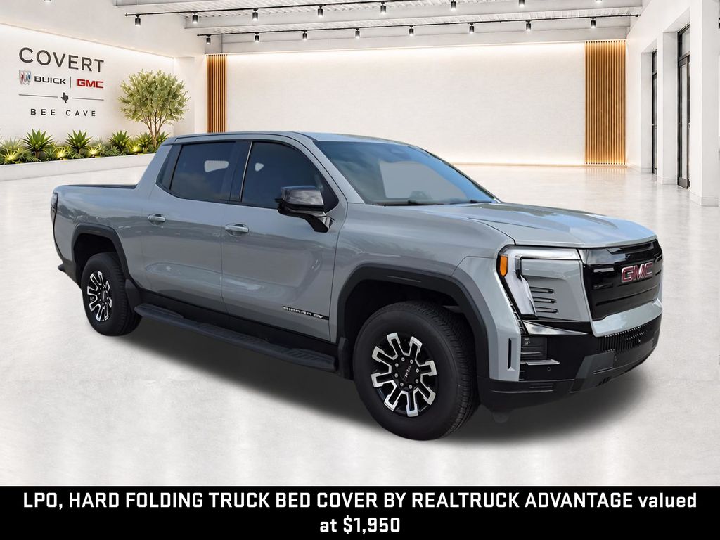 Gray 2026 GMC Sierra EV Pickup Truck All-Wheel Drive 1-Speed Automatic