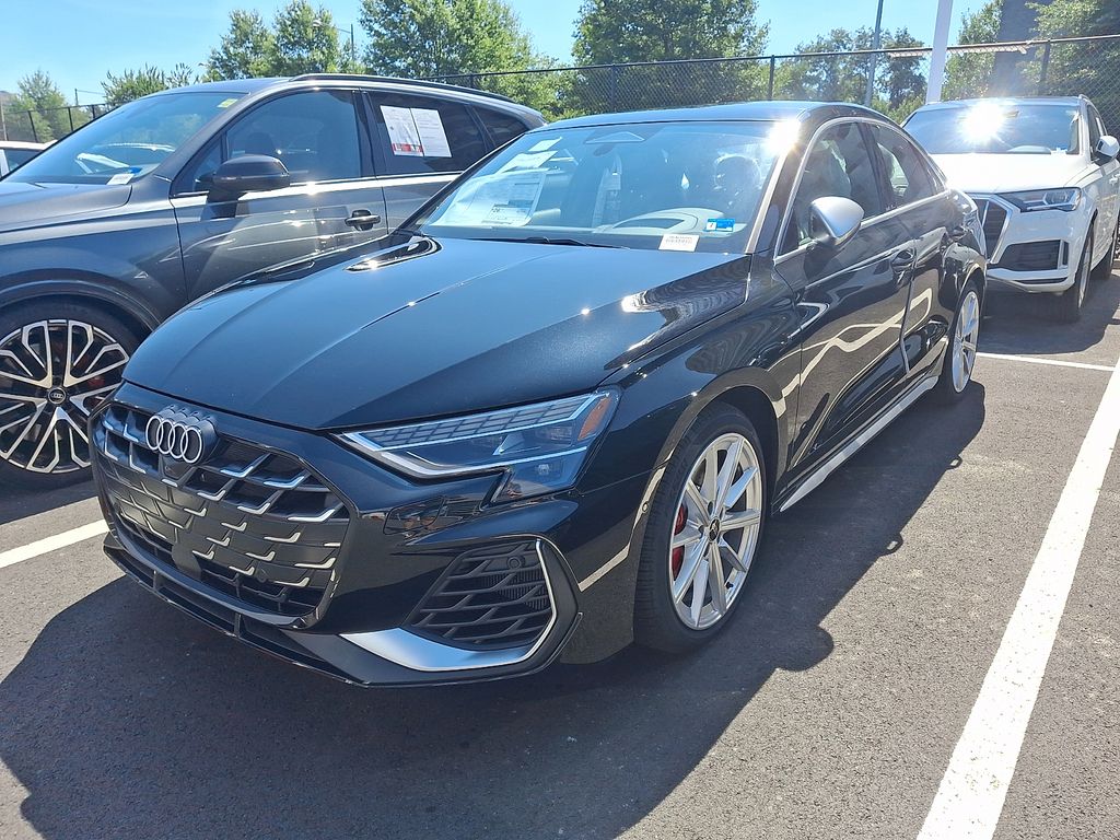 Mythos Black Metallic 2026 Audi S3 Sedan All-Wheel Drive 7-Speed Automatic