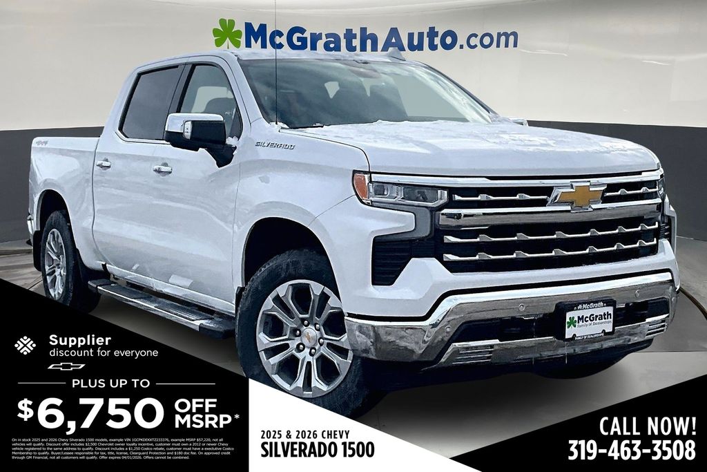 2026 Chevrolet Silverado 1500 LTZ Crew Cab 4WD