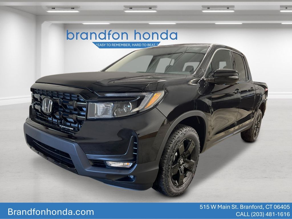 Crystal Black Pearl 2026 Honda Ridgeline Pickup Truck All-Wheel Drive 9-Speed Automatic