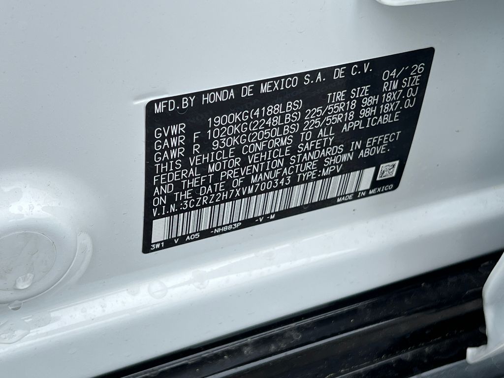 2027 Honda HR-V EX-L