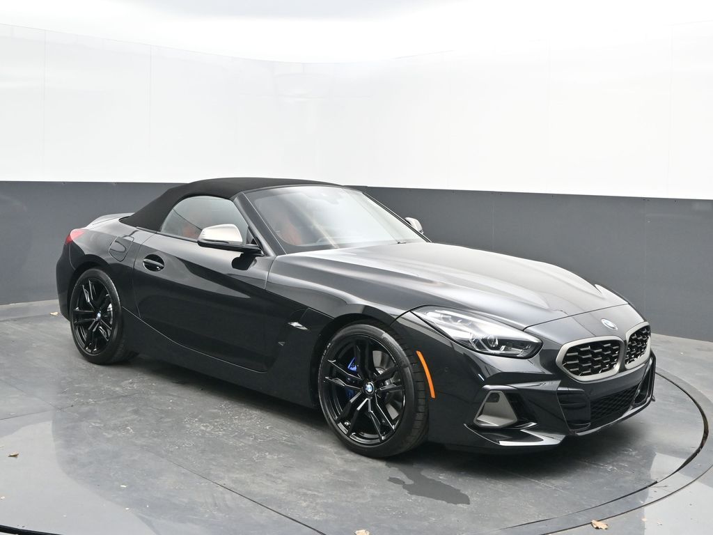 Black Sapphire Metallic 2025 BMW Z4 Convertible Rear-Wheel Drive 8-Speed Automatic