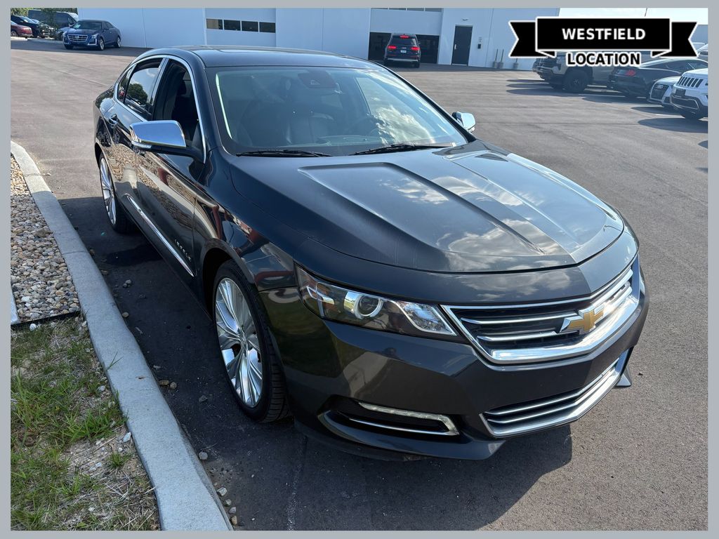 Ashen Gray Metallic 2015 Chevrolet Impala Sedan Front-Wheel Drive 6-Speed Automatic Overdrive