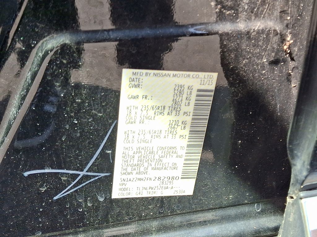 Thumbnail: 2015 Nissan Murano - 26