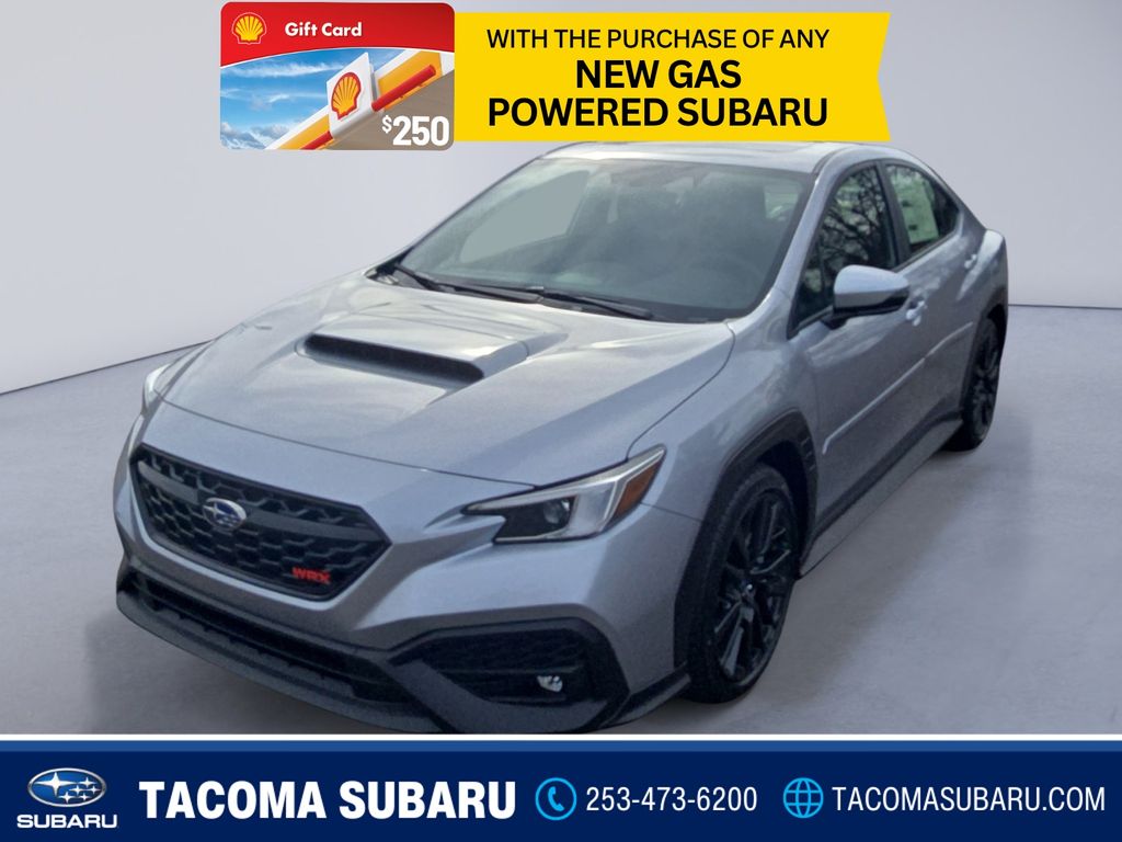 Ice Silver Metallic 2026 Subaru WRX Limited AWD Sedan All-Wheel Drive 6-Speed Manual