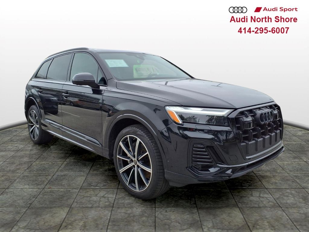 Mythos Black Metallic 2025 Audi Q7 SUV / Crossover All-Wheel Drive 8-Speed Automatic