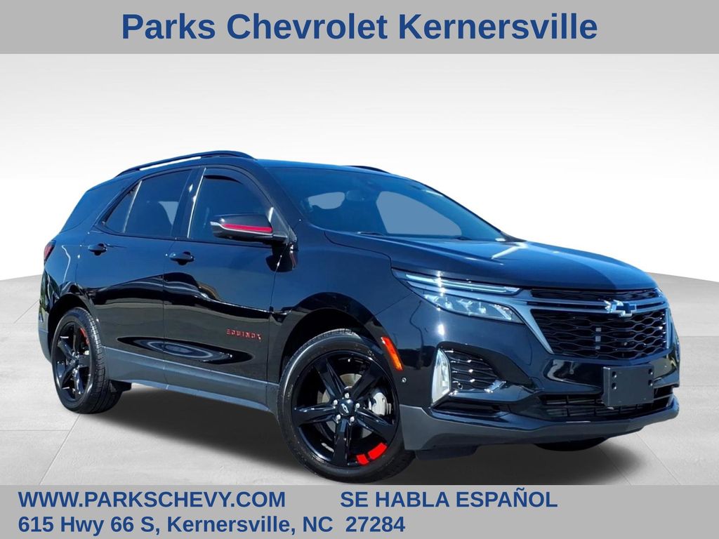 Black Metallic 2023 Chevrolet Equinox SUV / Crossover Front-Wheel Drive 6-Speed Automatic Overdrive