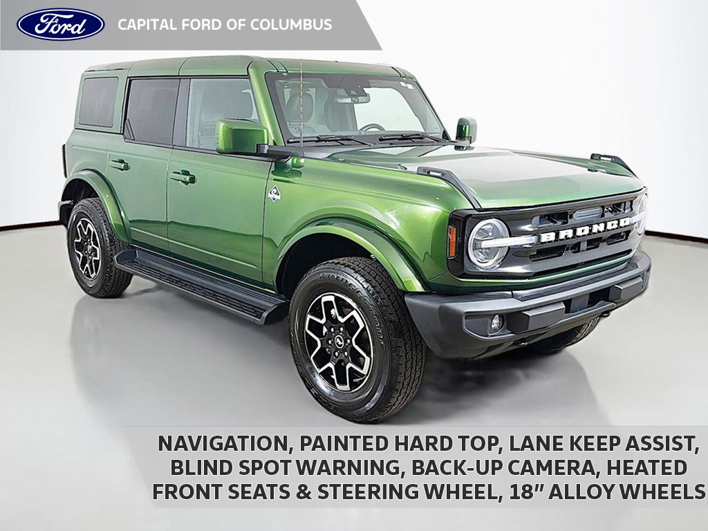 Eruption Green Metallic 2025 Ford Bronco SUV / Crossover Four-Wheel Drive Automatic