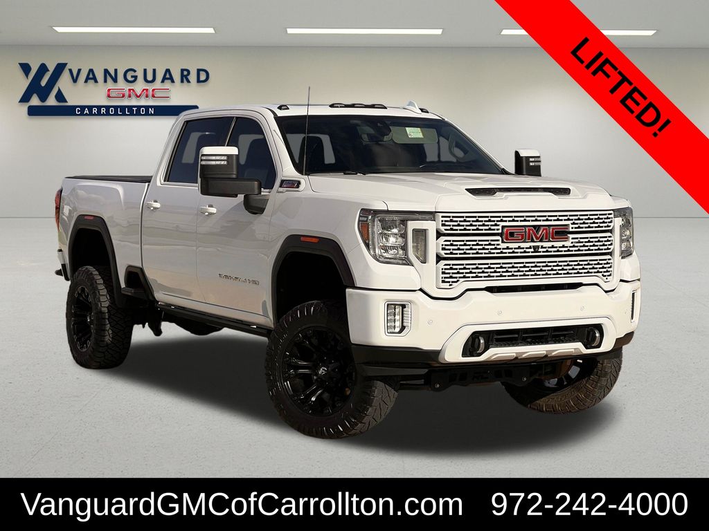 Summit White 2020 GMC Sierra 2500HD Pickup Truck Four-Wheel Drive Automatic