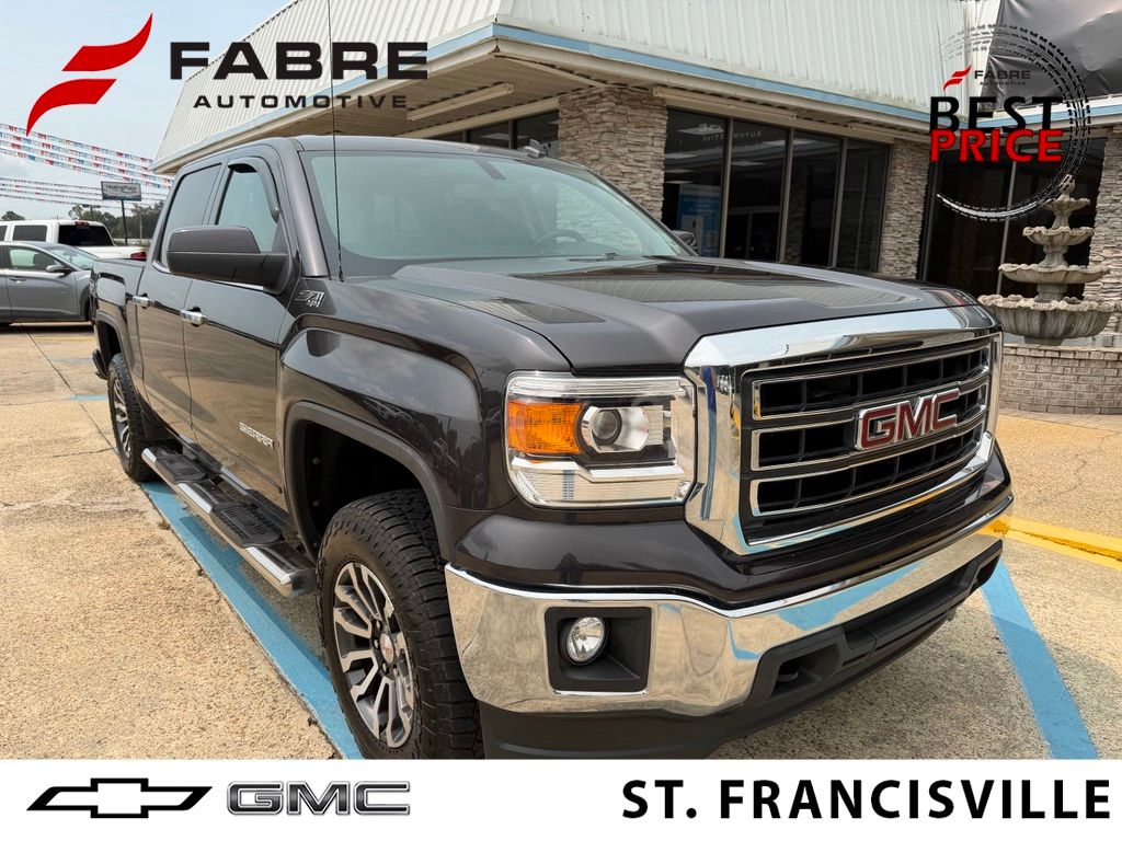 Gray (Iridium Metallic) 2014 GMC Sierra 1500 Pickup Truck Four-Wheel Drive 6-Speed Automatic Overdrive
