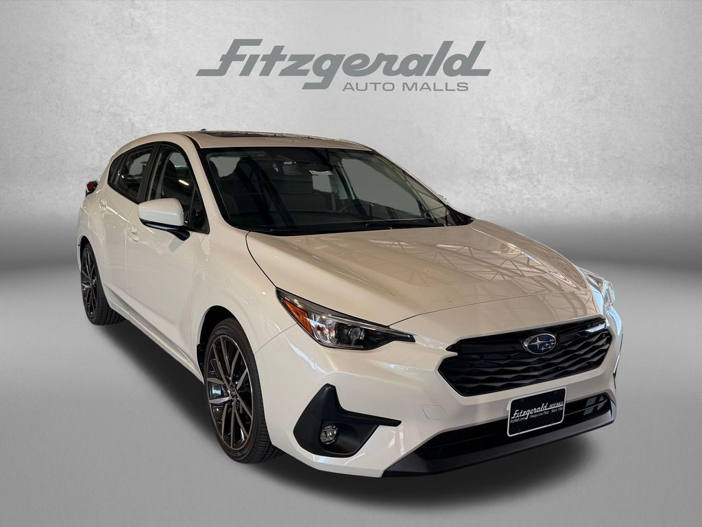 Crystal White Pearl 2026 Subaru Impreza Wagon All-Wheel Drive Continuously Variable Transmission