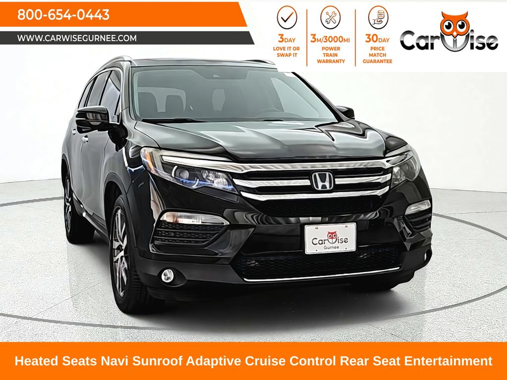 Black 2016 Honda Pilot SUV / Crossover All-Wheel Drive 9-Speed Automatic