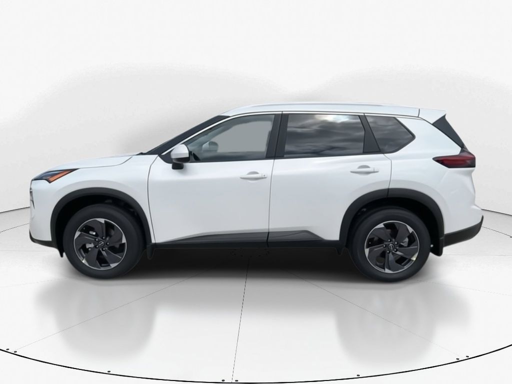 2025 Everest White Pearl Nissan Rogue SV FWD SUV