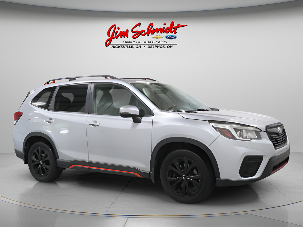 Ice Silver Metallic 2019 Subaru Forester SUV / Crossover All-Wheel Drive Continuously Variable Transmission