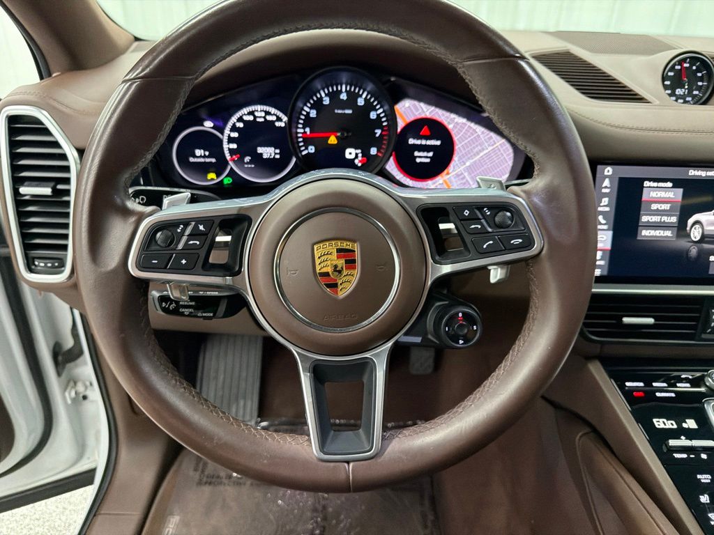 2021 Porsche Cayenne Coupe Base White at Gullo Toyota