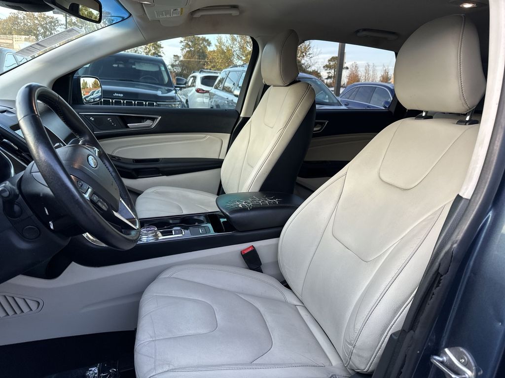 2019 Ford Edge Titanium Blue at Bob King Buick GMC