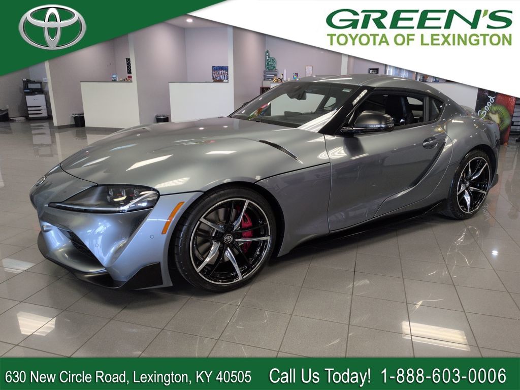 Gray 2020 Toyota Supra 3.0 RWD Coupe Rear-Wheel Drive 8-Speed Automatic