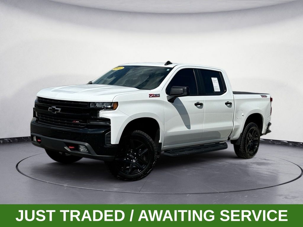 Summit White 2021 Chevrolet Silverado 1500 Pickup Truck Four-Wheel Drive Automatic