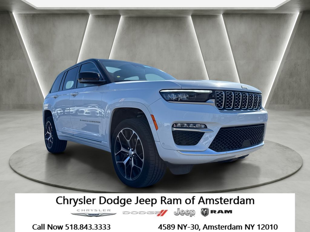 Bright White Clearcoat 2025 Jeep Grand Cherokee Summit Reserve 4WD SUV / Crossover Four-Wheel Drive 8-Speed Automatic